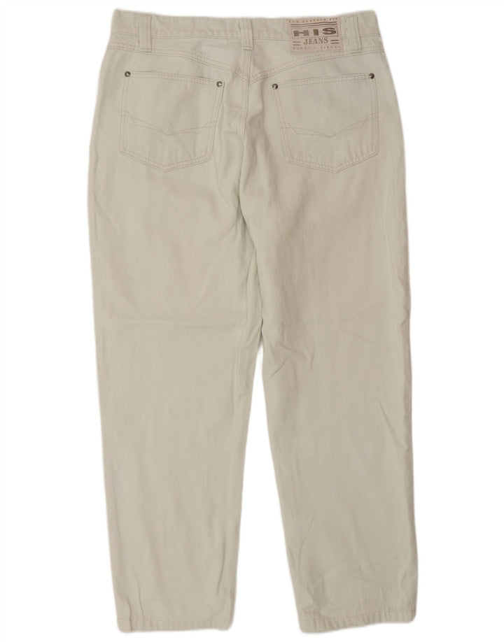 Jeans dritti da uomo HENRY I SIEGEL H.I.S W32 L28 Bianco