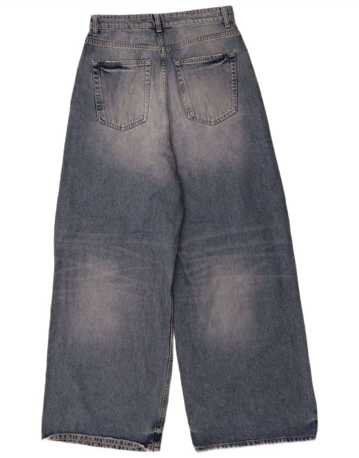 Jeans ZARA da uomo a gamba larga EU 38 Small W30 L31 Cotone blu