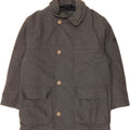 MARINA YACHTING Mens Overcoat IT 50 Large Grey Wool Vintage Marina Yachting and Second-Hand Marina Yachting from Messina Hembry 