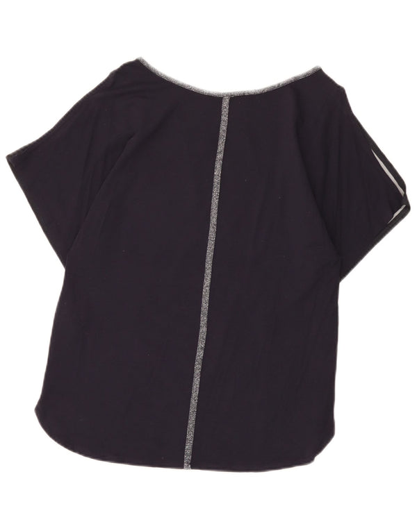 Camicetta da donna Oasis Top UK 10 Piccolo poliestere floreale blu navy