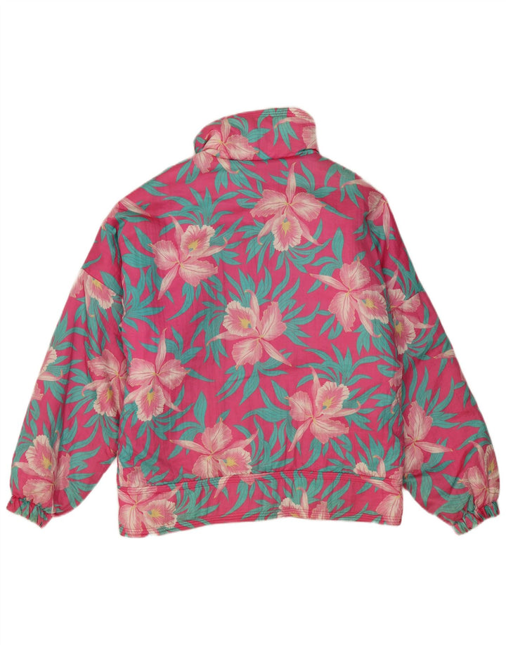 Giacca a vento da donna Peralp UK 18 XL Rosa floreale