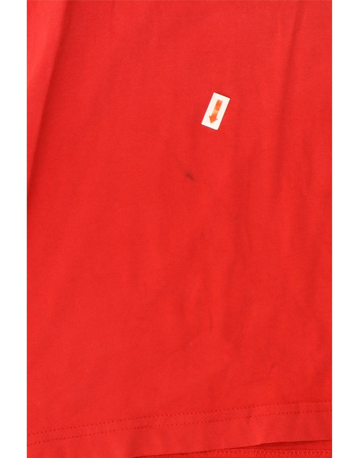 T-shirt da donna Tommy Hilfiger Top 2XL rosso cotone