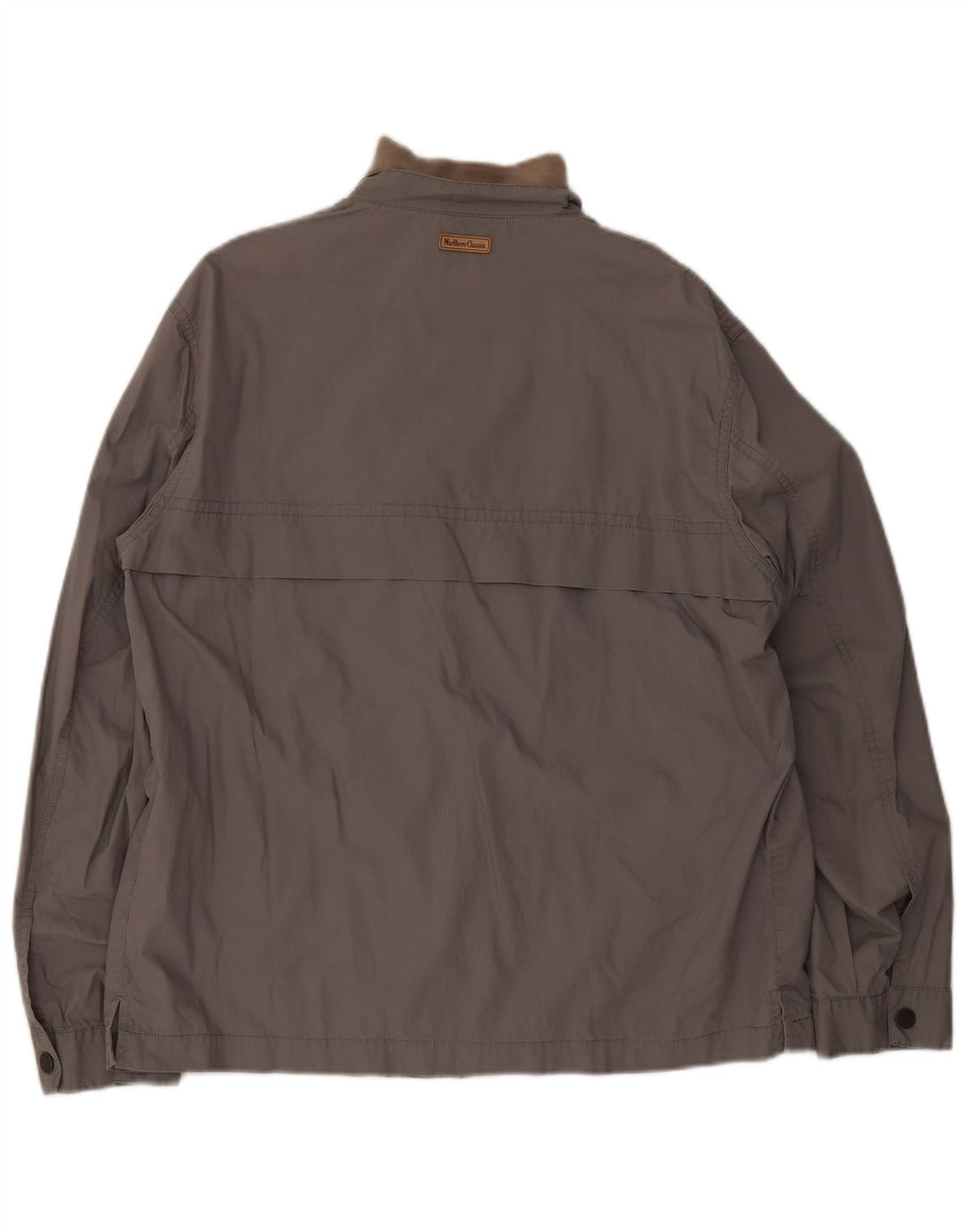 Giubbotto bomber da uomo Marlboro Classics EU 52 XL Cotone grigio