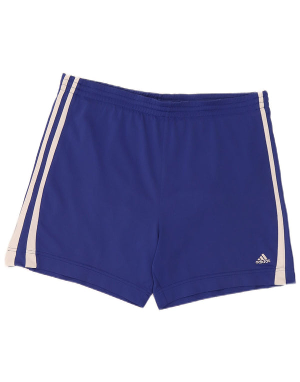 Pantaloncini sportivi da uomo Adidas XL blu poliestere