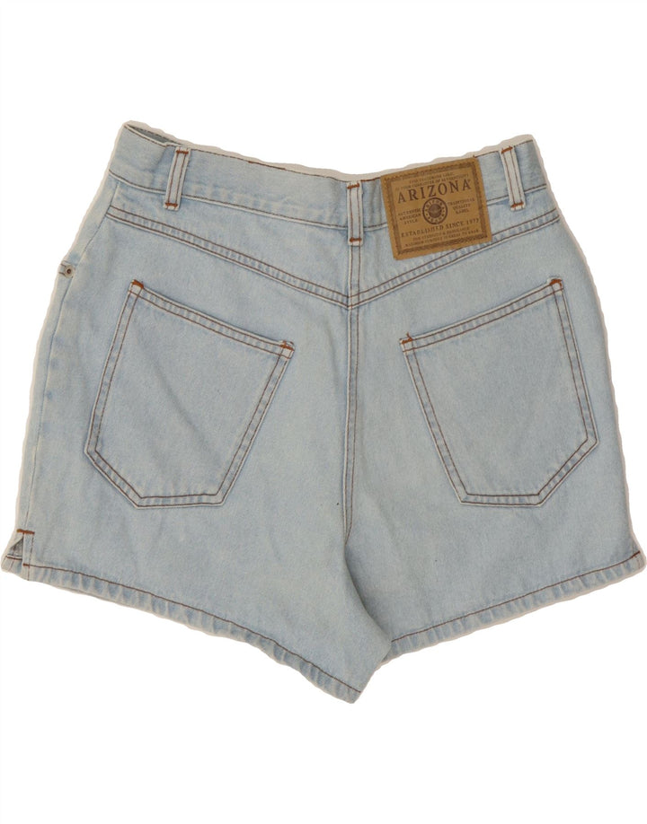 ARIZONA Womens Denim Shorts UK 12 Medium W28  Blue Cotton Vintage Arizona and Second-Hand Arizona from Messina Hembry 
