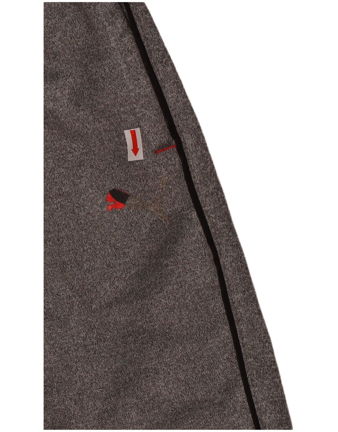 Pantaloni della tuta da ragazzo Puma 10-11 anni in poliestere grigio