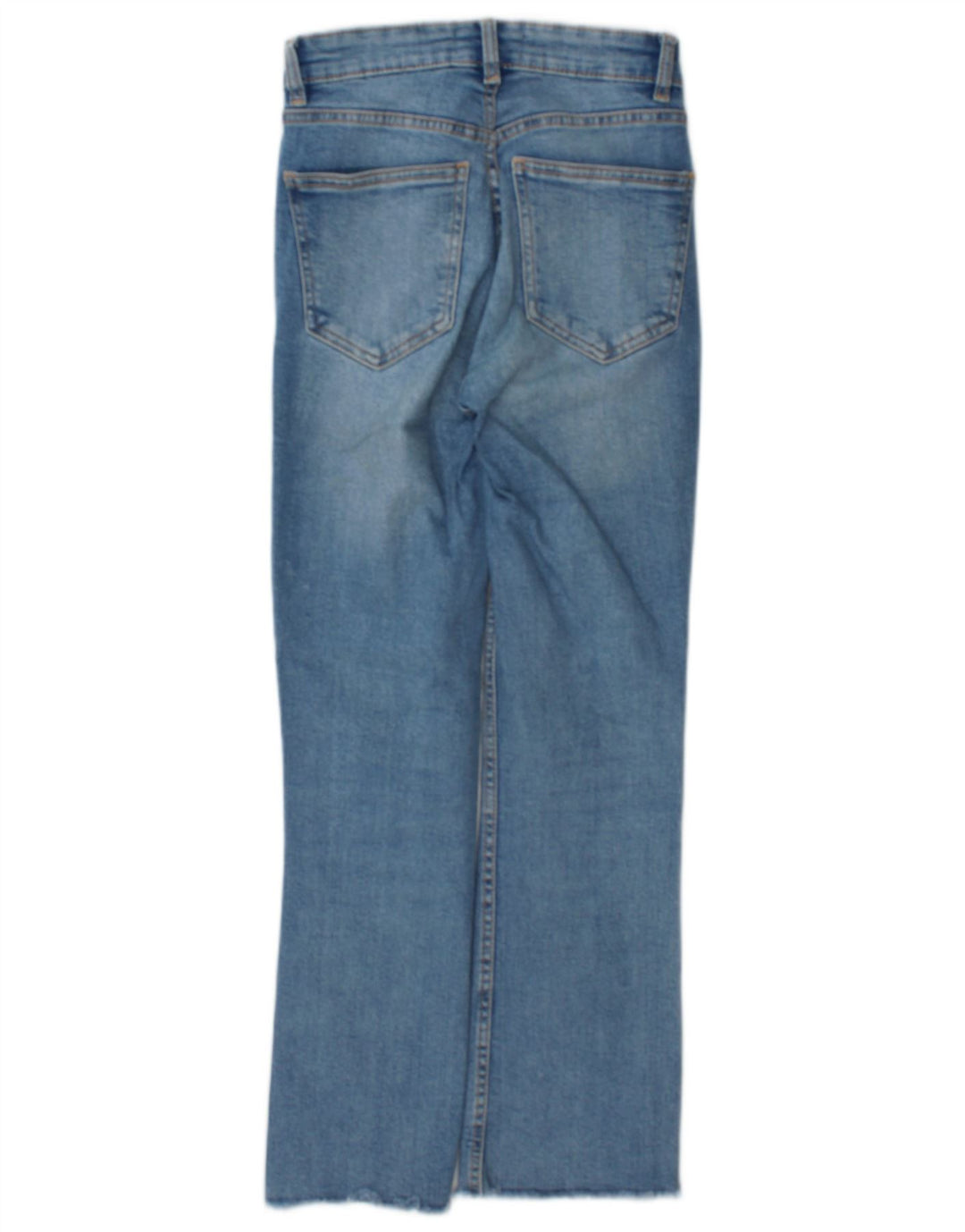 Jeans Bootcut da donna Zara EU 34 2XS W24 L26 Cotone blu
