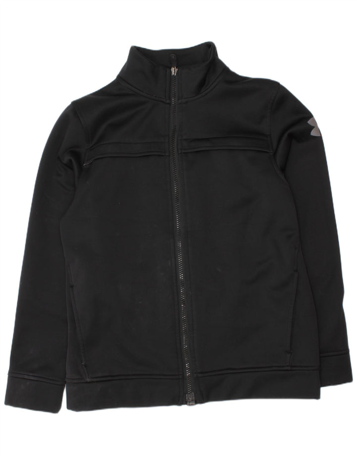 Giacca da tuta da ragazzo Under Armour 9-10 anni media nera