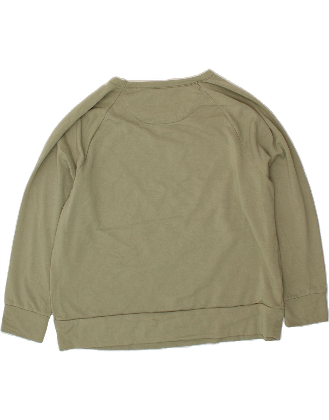 EDDIE BAUER Womens Sweatshirt Jumper UK 20 2XL Green Polyester Vintage Eddie Bauer and Second-Hand Eddie Bauer from Messina Hembry 