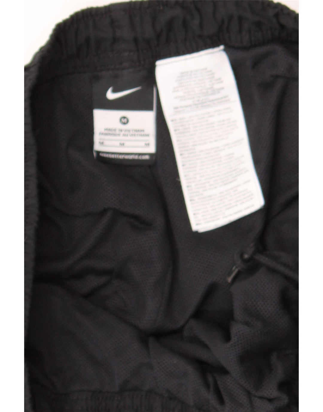 Pantaloni da tuta da uomo Nike Joggers medi neri poliestere sportivi