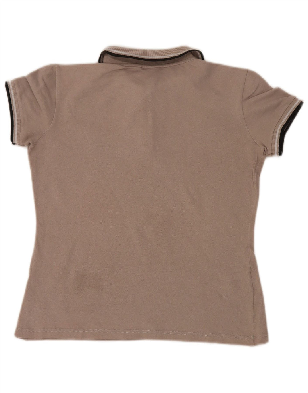 Polo da donna Fred Perry UK 12 in cotone grigio medio