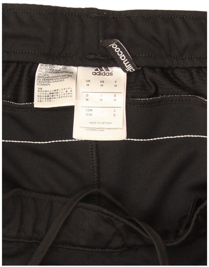 Pantaloni da tuta Adidas Climacool da uomo, poliestere color block medio nero