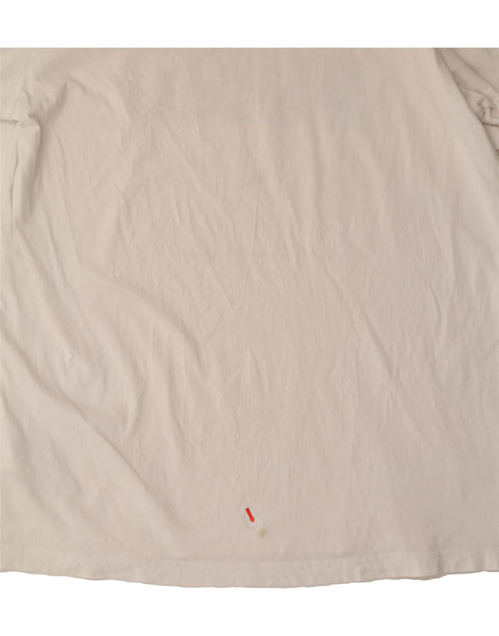 PUMA Mens Graphic T-Shirt Top Medium White Cotton Vintage Puma and Second-Hand Puma from Messina Hembry 