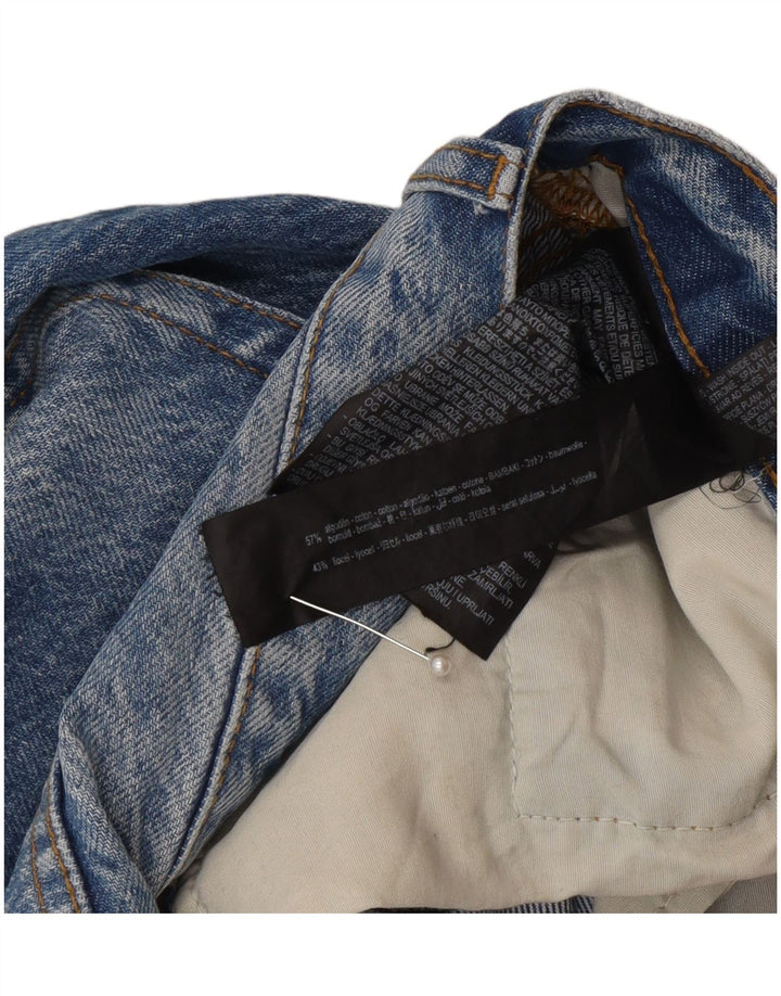 Jeans slim da donna Zara EU 38 Small W28 L28 Cotone blu