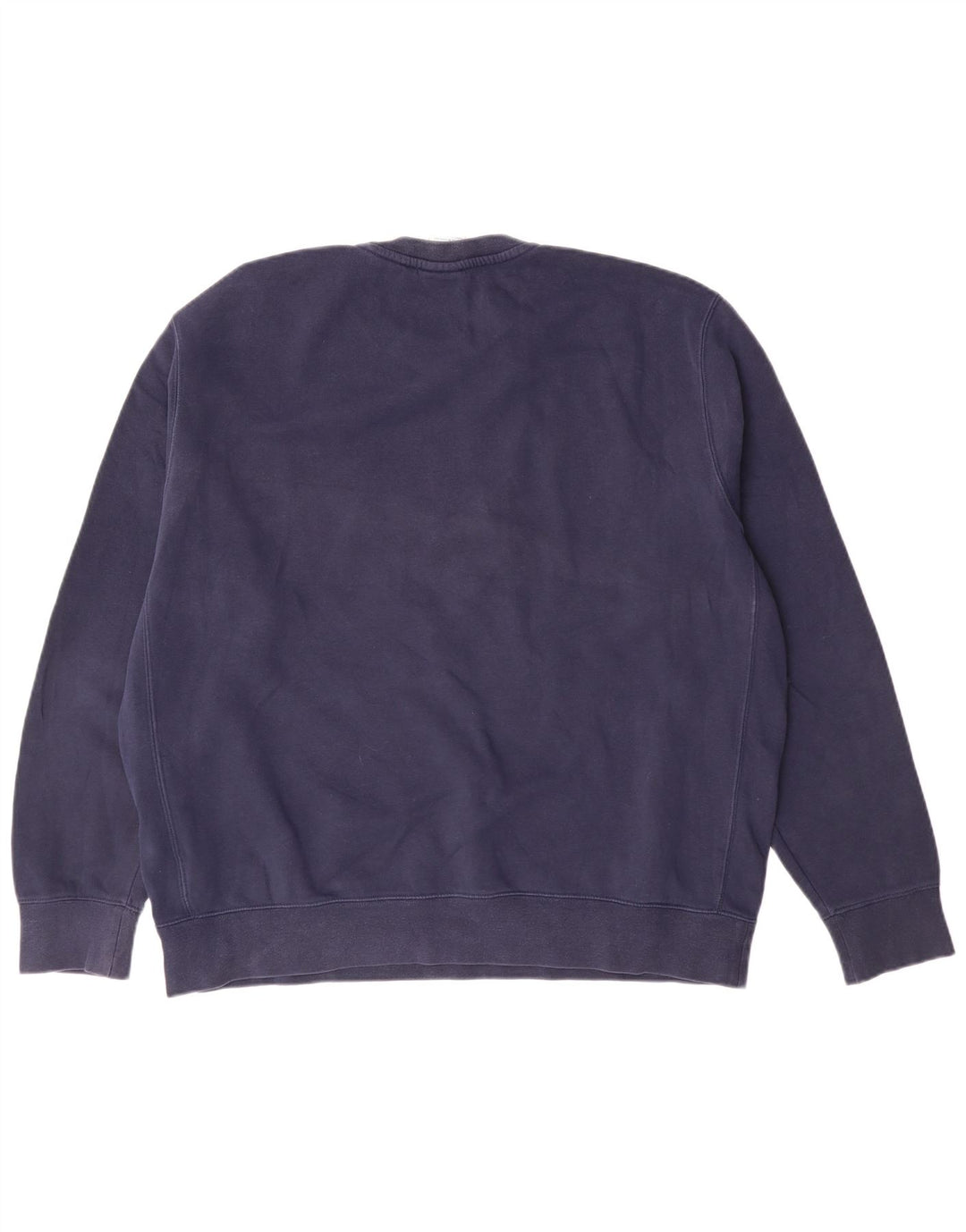 Felpa da uomo Nike Maglione grande in cotone blu navy