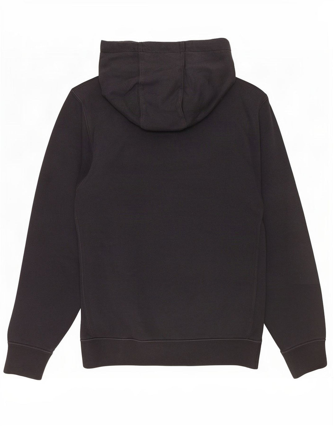 Felpa con cappuccio grafica Nike da uomo piccola in cotone nero