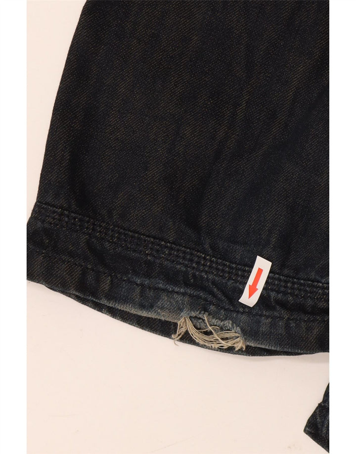 Jeans dritti da uomo Superdry W34 L34 cotone blu navy