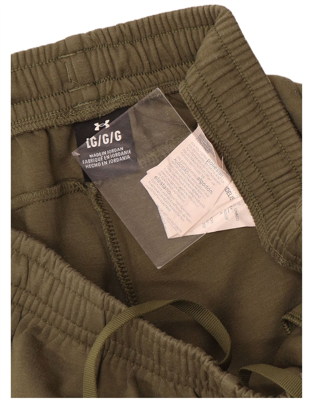 Pantaloni da tuta da uomo Under Armour Pantaloni da jogging Grandi Poliestere kaki