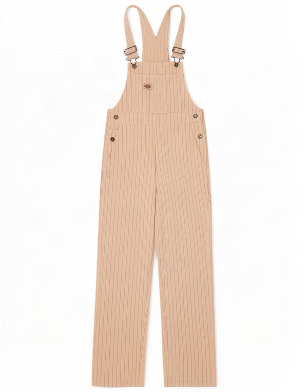 Dickies Pantaloni salopette cargo da uomo XS W28 L30 Cotone gessato beige