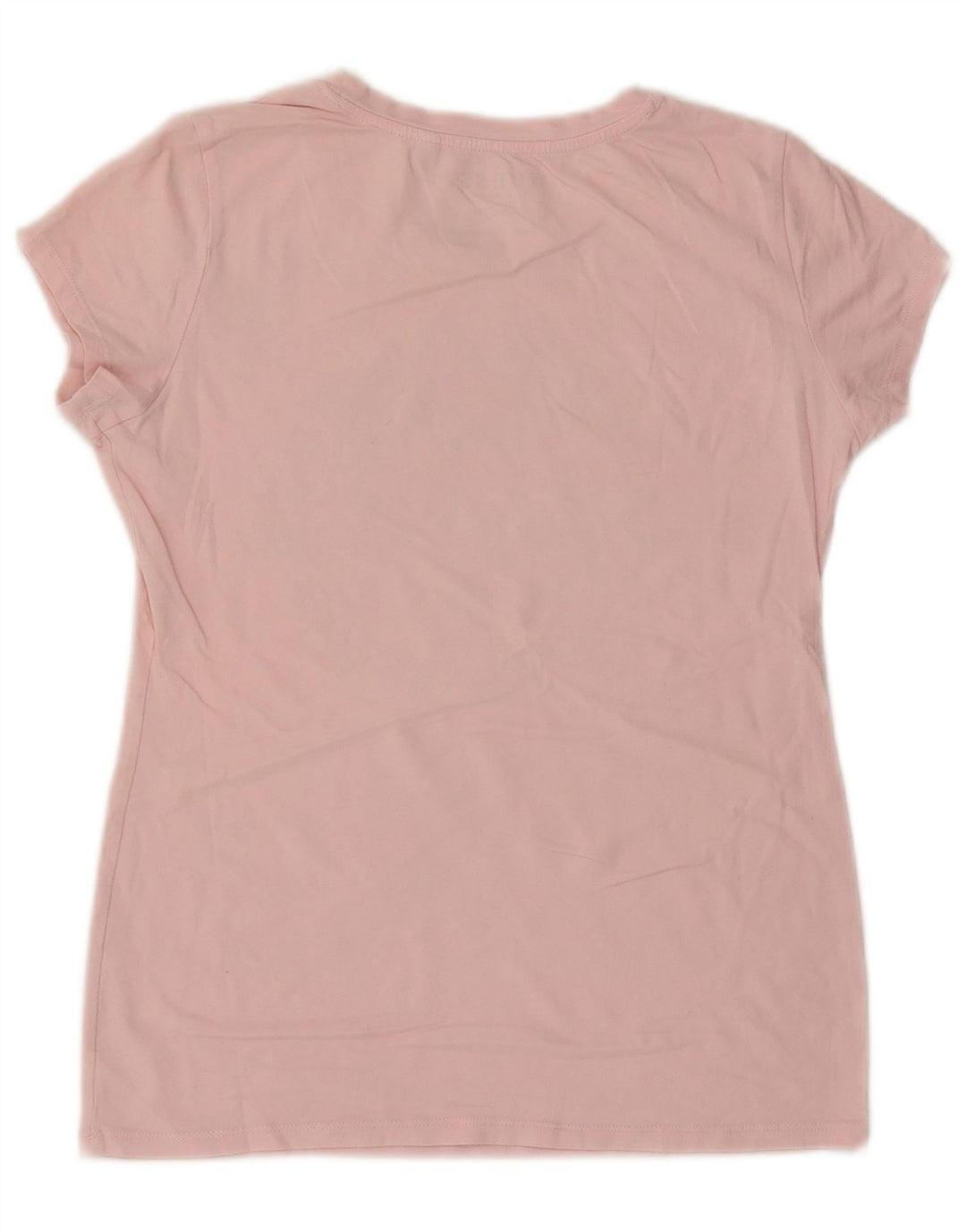 Guess T-shirt grafica da donna Top UK 14 Large Rosa