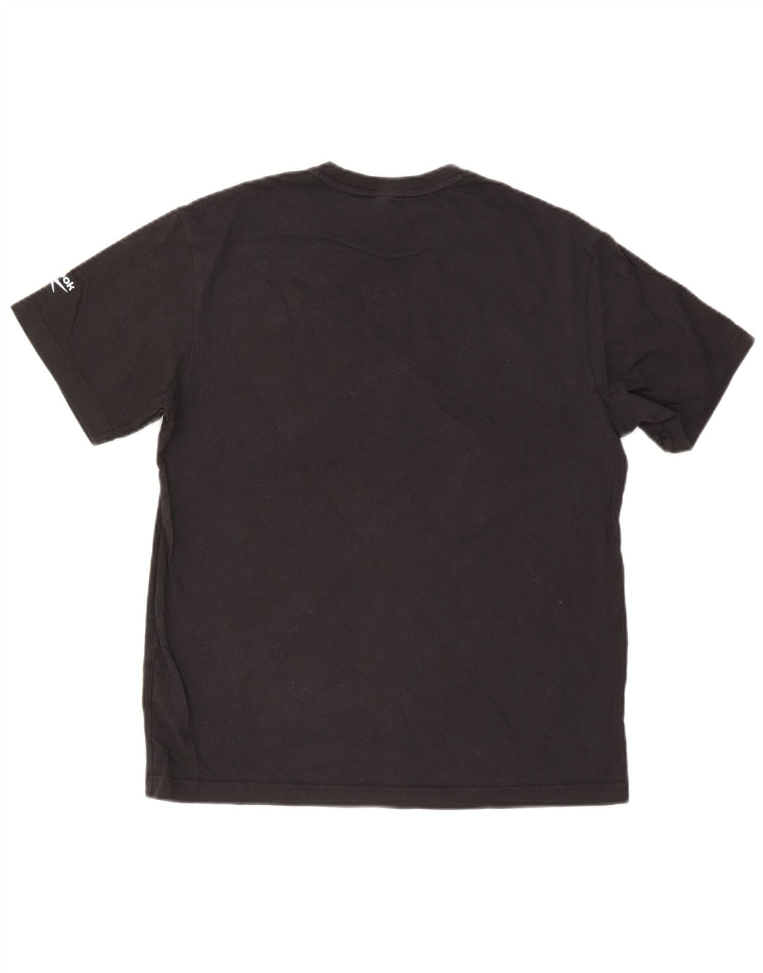 T-shirt grafica da uomo Reebok Top grande in cotone nero