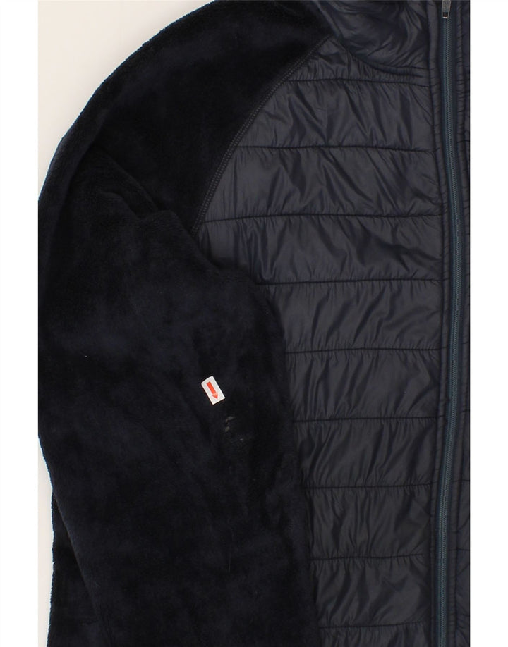 CANADIAN Womens Fleece Jacket UK 18 XL Navy Blue Polyester Vintage Canadian and Second-Hand Canadian from Messina Hembry 