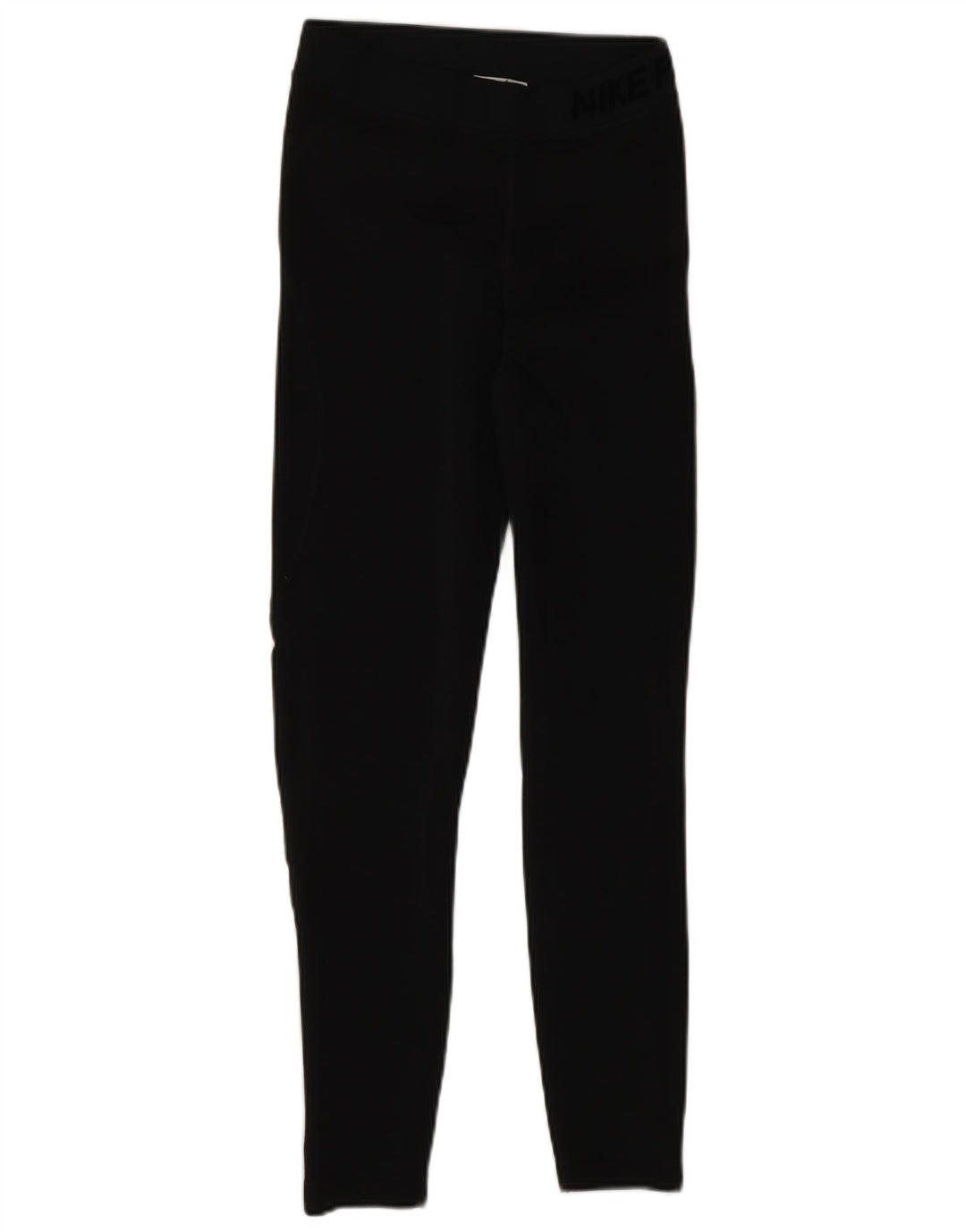 NIKE Womens Dri Fit Leggings UK 10 Small  Black Polyester