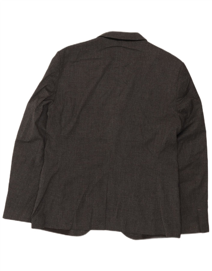Giacca blazer da uomo a 2 bottoni Zara EU 52 XL grigia
