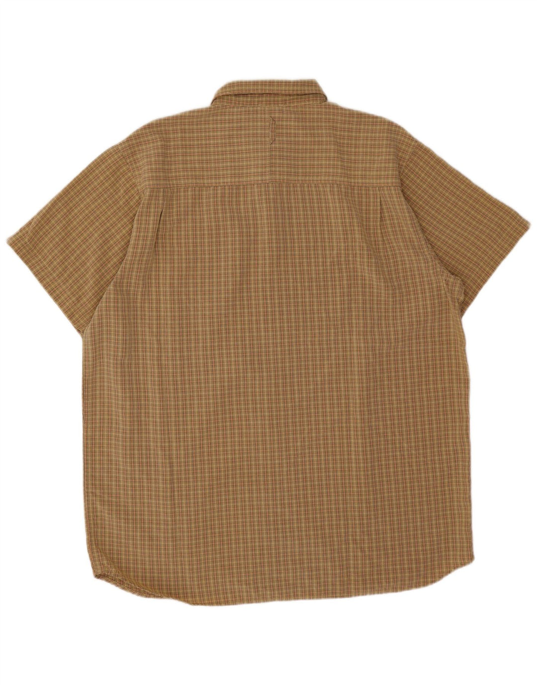 Camicia a maniche corte da uomo The North Face 2XL Verde a quadri Modal