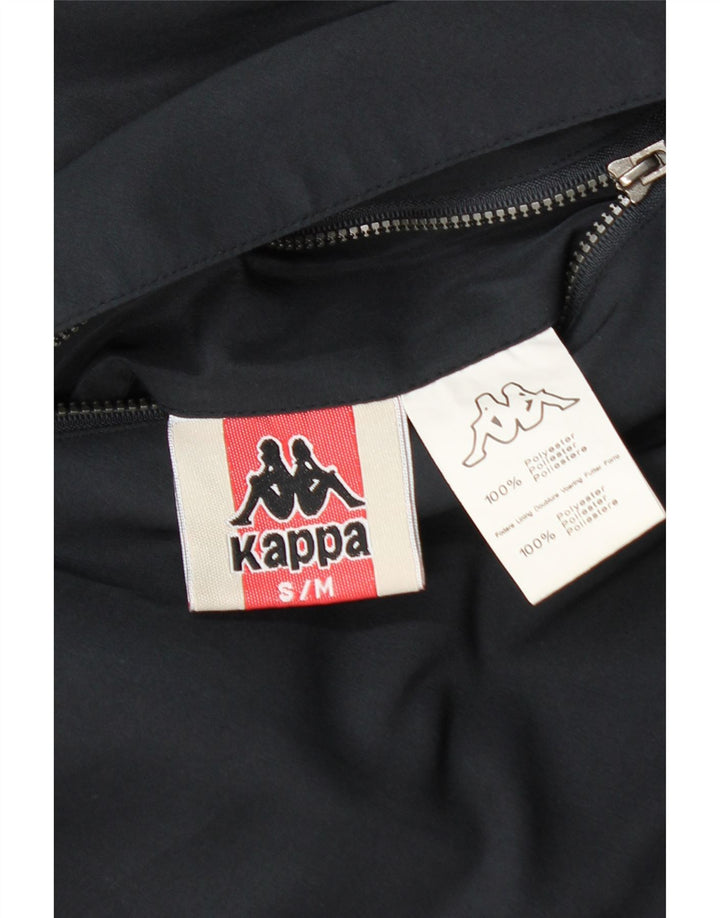 Giacca reversibile Kappa da uomo, vestibilità ampia, UK 36, piccola, in poliestere blu navy