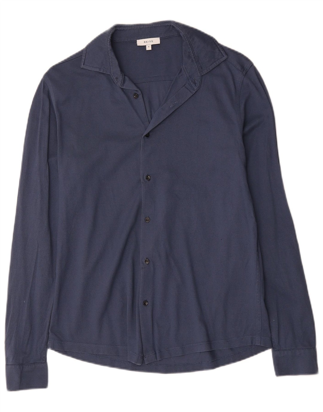 Camicia Uomo Reiss Small Blu Cotone