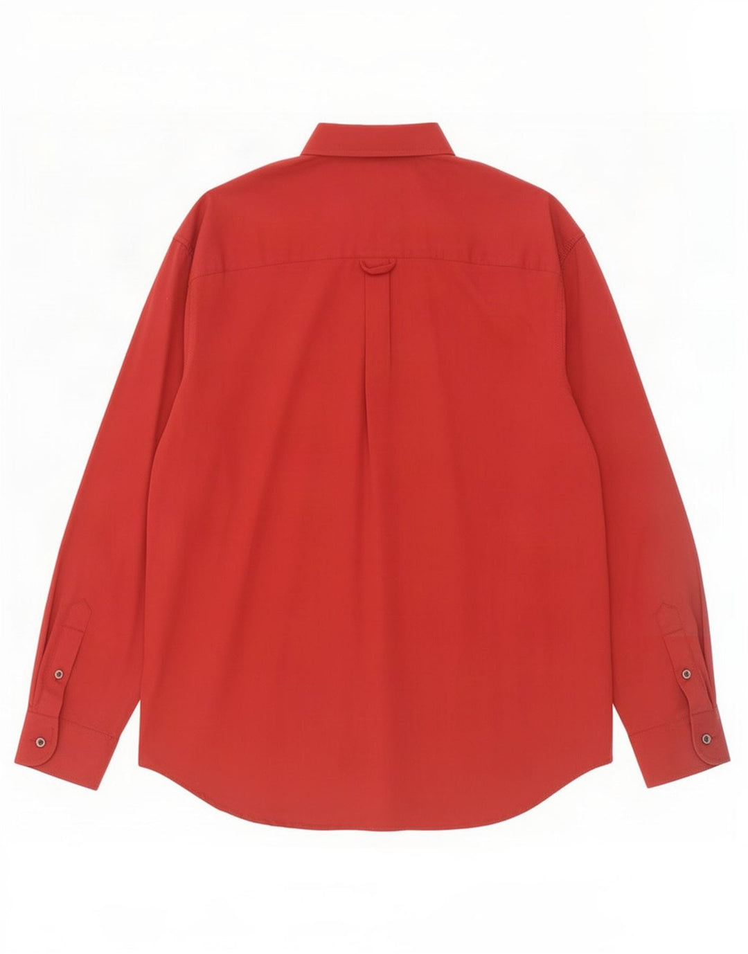 Camicia da uomo Carrera in cotone rosso medio
