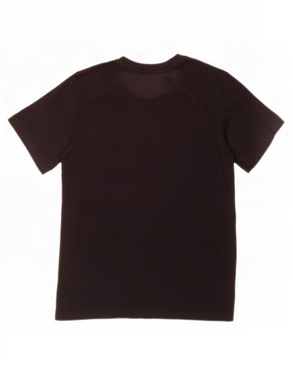 T-shirt grafica da uomo Adidas con tre strisce XS in cotone nero