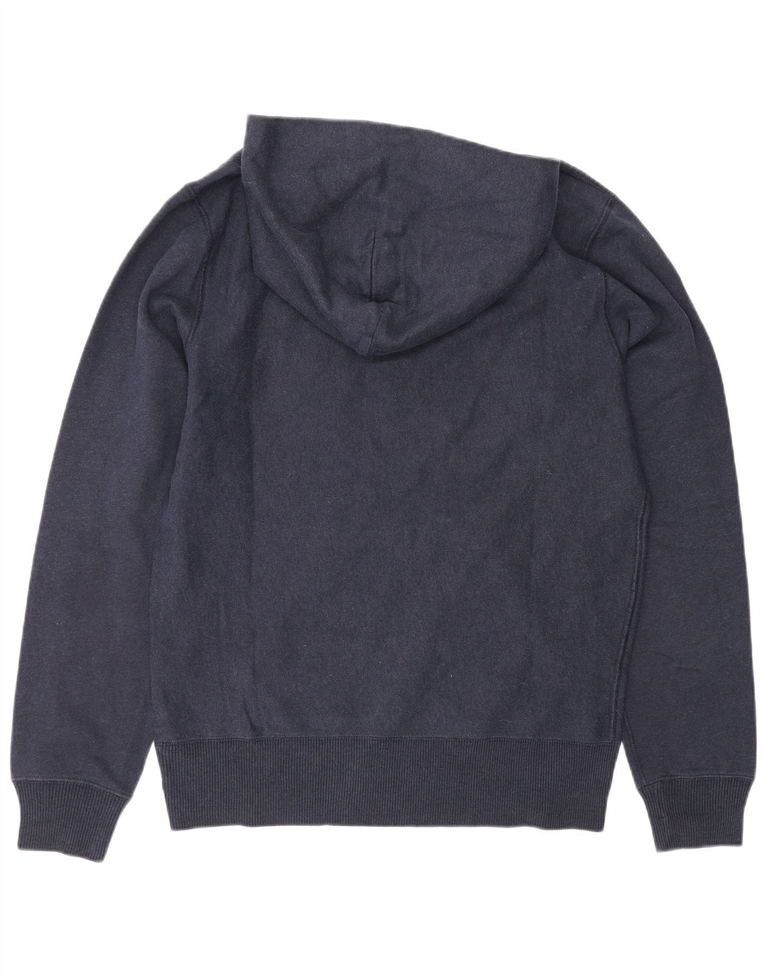 Maglione con cappuccio grafico da uomo Woolrich medio blu navy