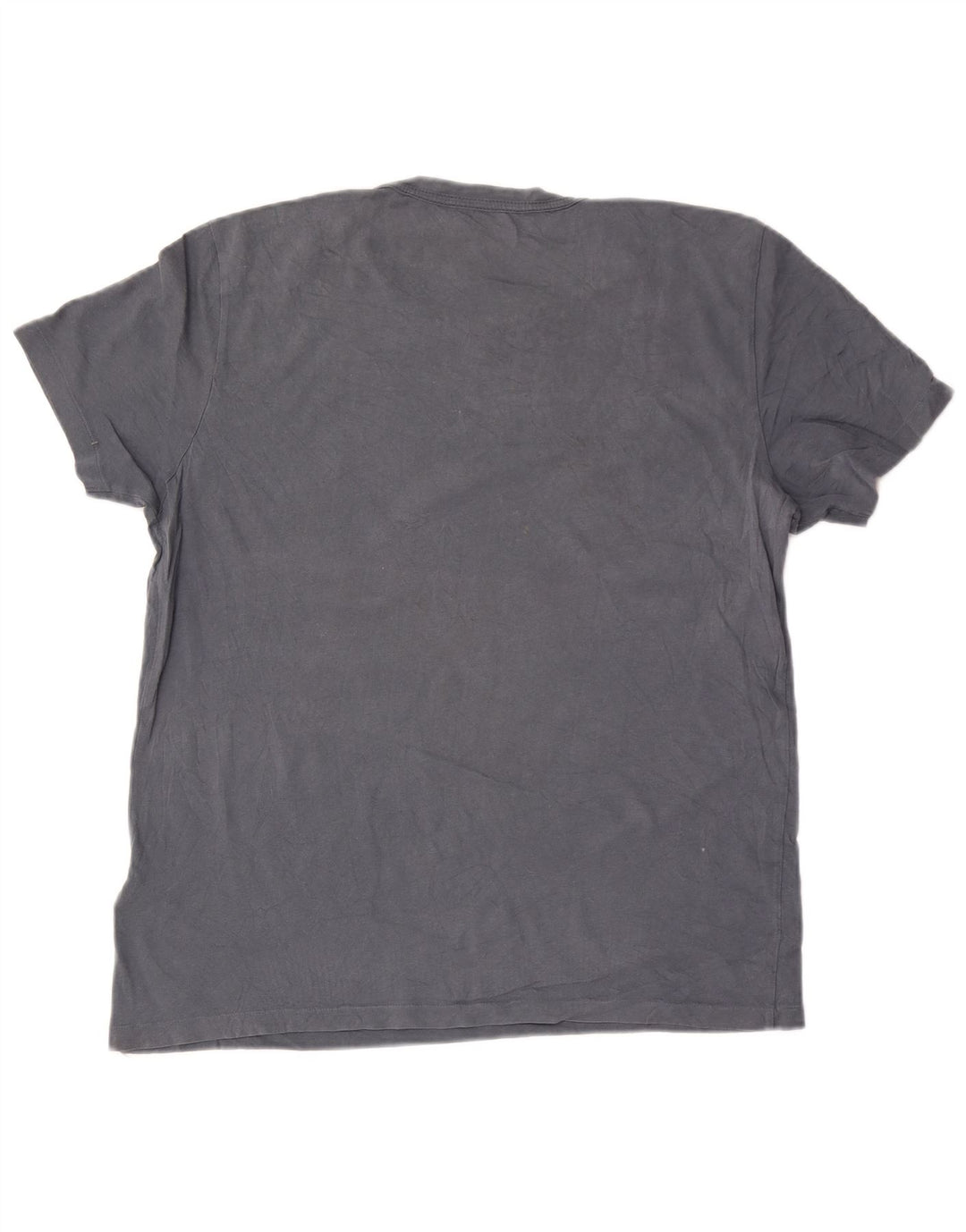 Maglietta da donna All Saints Top UK 16 grande cotone grigio