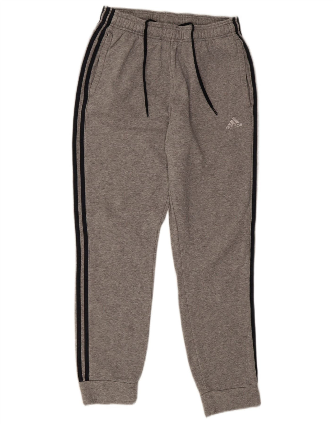 Pantaloni da tuta da uomo Adidas Joggers in cotone grigio medio