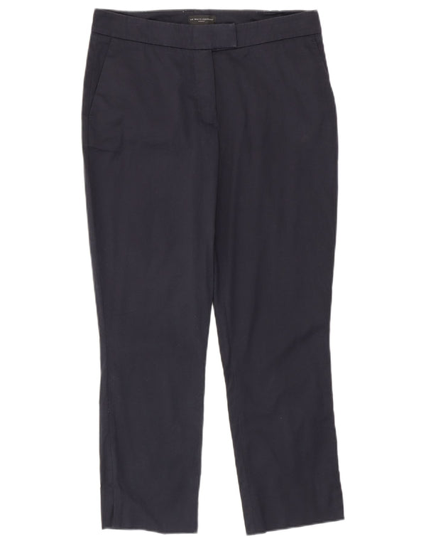 Pantaloni chino slim da donna The White Company UK 8 piccoli W28 L25 blu navy