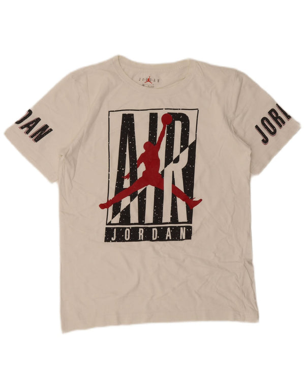 T-shirt grafica Jordan da bambino, 13-14 anni, XL, bianca