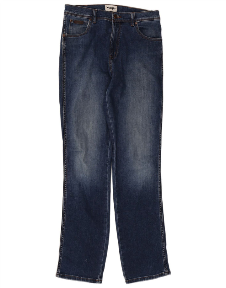 Jeans dritti da uomo Texas WRANGLER W32 L34 cotone blu