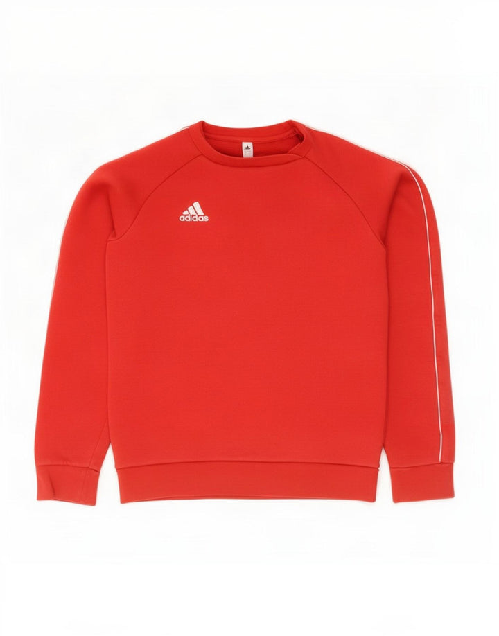 Felpa Adidas Uomo Maglione XS Rosso Cotone