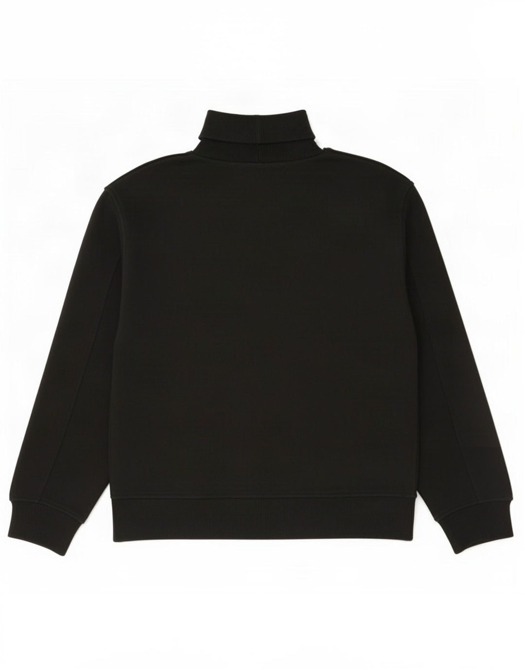 Maglione maglione collo alto da donna Zara UK 14 cotone nero medio