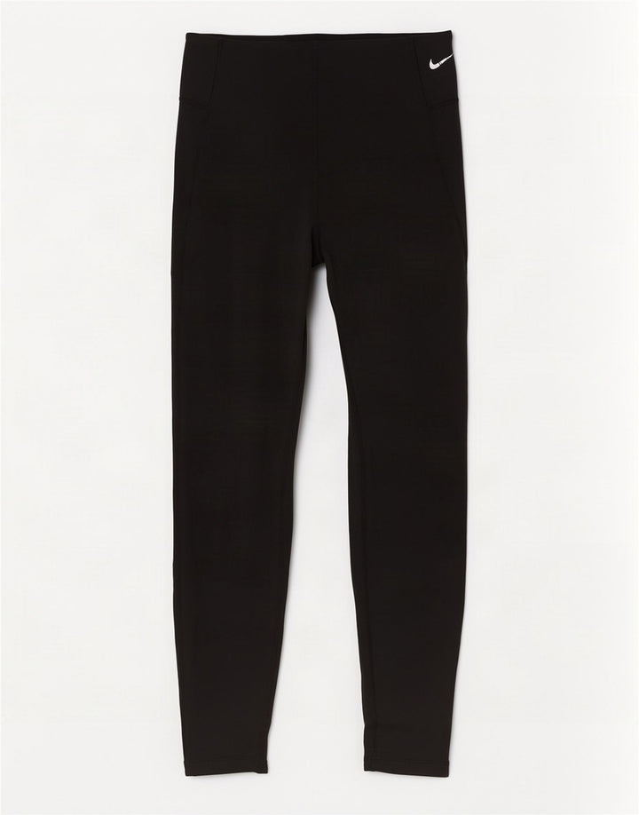 Leggings Nike Dri Fit Crop da donna UK 14 medio nero poliestere