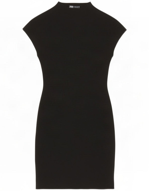 Vestito tubino Zara da donna UK 8 Small Nero