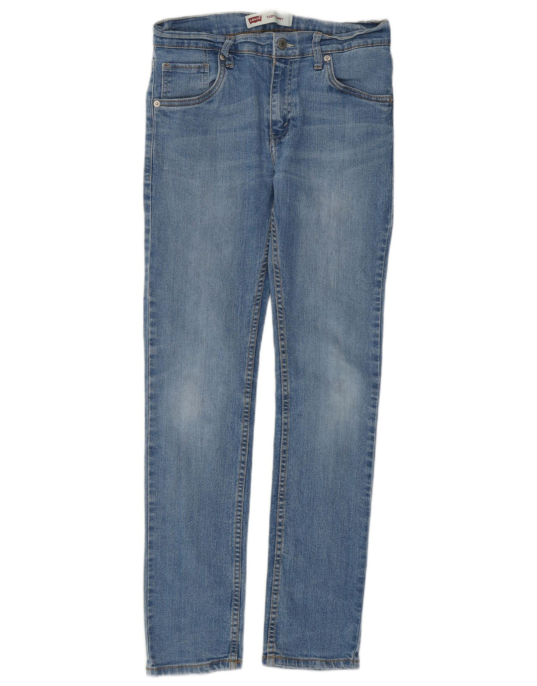 LEVI'S Jeans skinny 510 per ragazze 15-16 anni W28 L28 Cotone blu