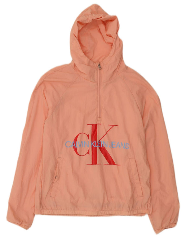 Giacca antipioggia Calvin Klein Jeans per ragazze Graphic 1/4 Zip 13-14 anni Rosa