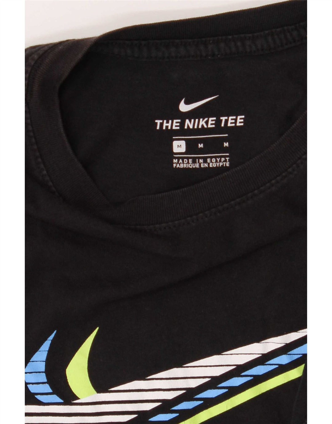 T-shirt grafica da uomo Nike Top nera media