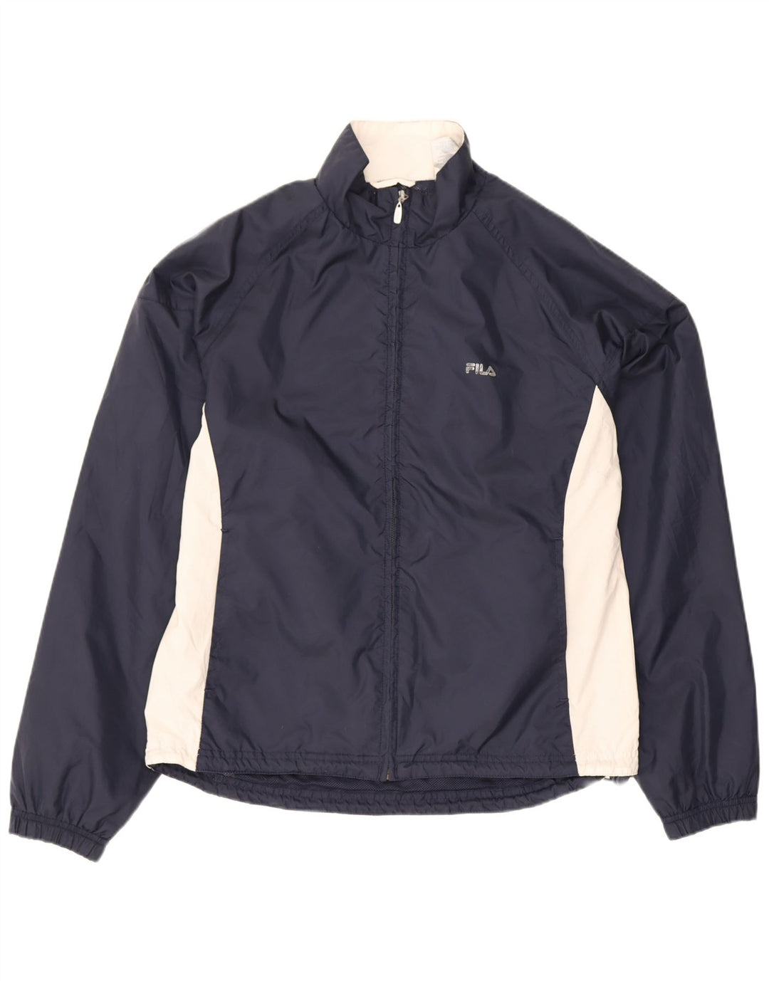 Giacca da ginnastica da donna Fila IT 44 Medium Blu Navy Colourblock