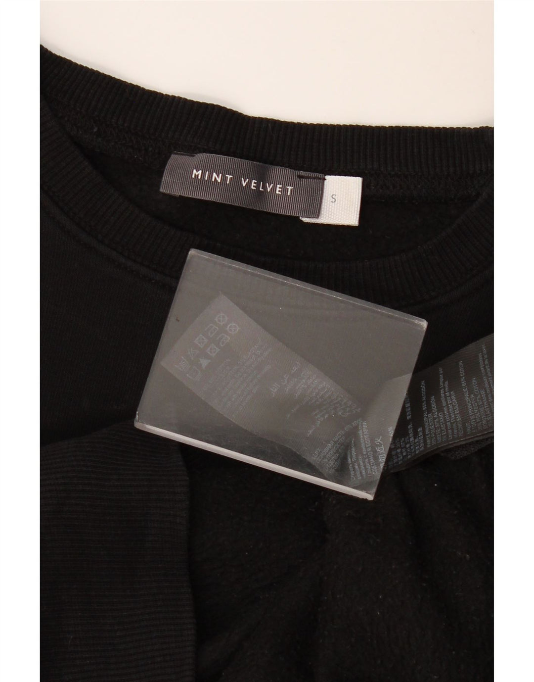 Maglione oversize da donna lungo MINT VELVET UK 10 piccolo nero