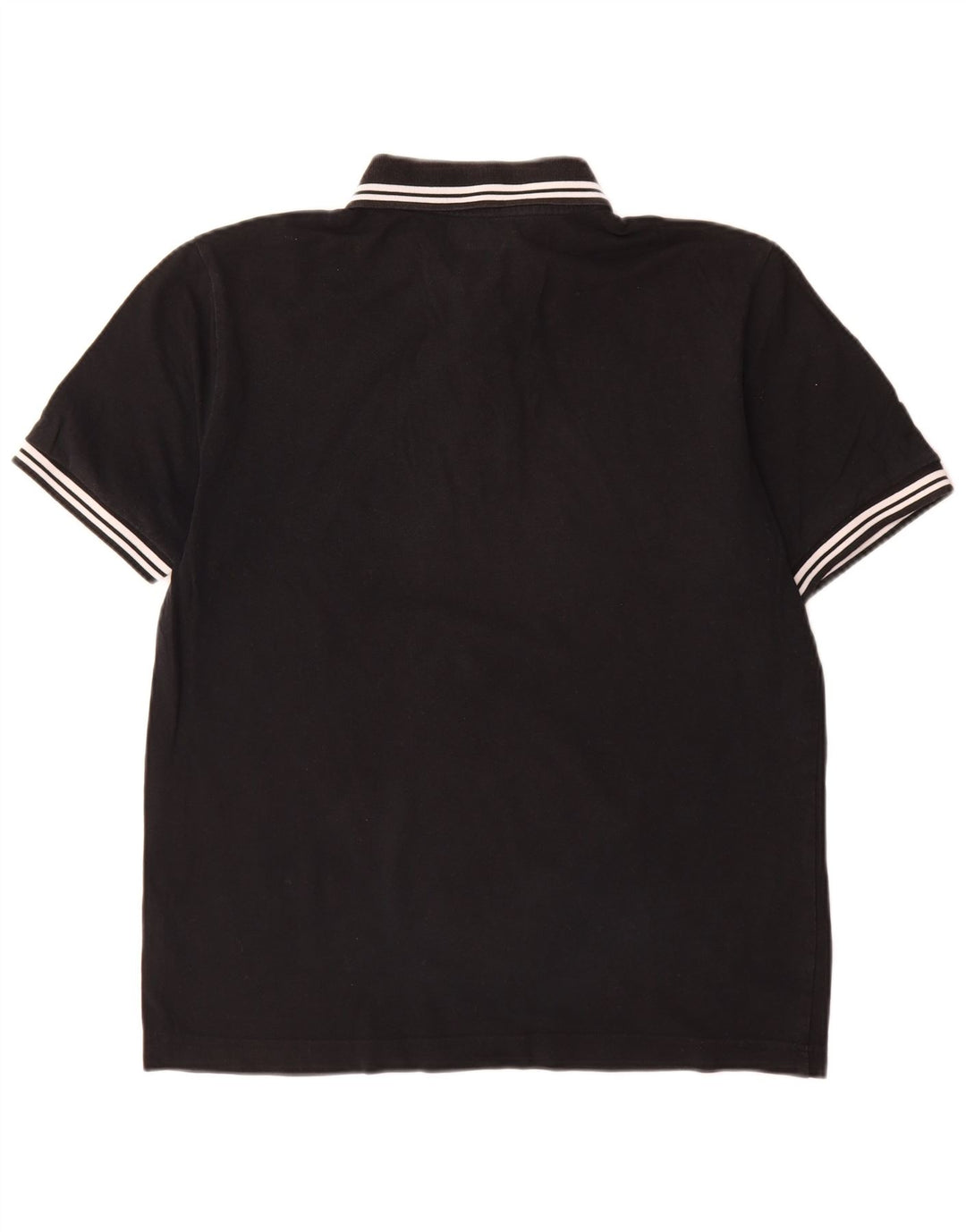 Polo Kappa Uomo Large a Righe Nere