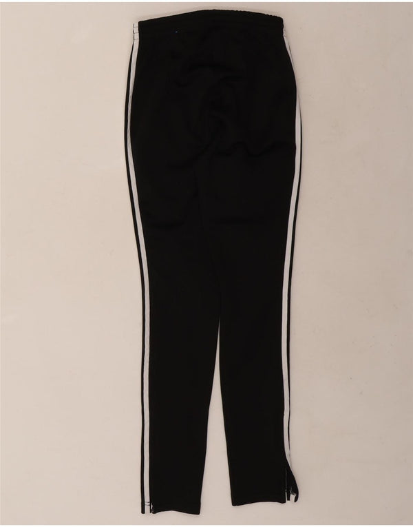 Pantaloni della tuta Adidas Prime da donna blu UK 4 XS cotone nero